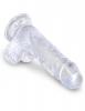 King Cock Clear 5 inches Cock with Balls Sex Toy Product Image 4