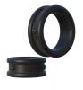 Fantasy C-Ringz Max Width Silicone Rings Black Sex Toy Product Image 1