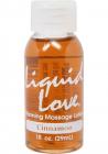 Liquid Love Warming Massage Lotion Cinnamon 1oz Sex Toy Product