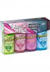 Liquid Love Flavored Warming Massage Oil 4 Pack Sampler 1oz Sex Toy Product