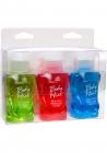 Mini Body Heat Warming Massage Lotion 3 Pack Sampler Sex Toy Product