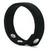 Neoprene Snap Cock Ring Black Sex Toy Product Image 1