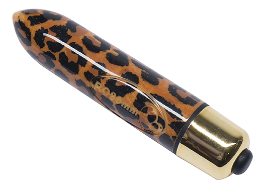 RO-80mm Bullet Leopard Vibrator Sex Toy Product