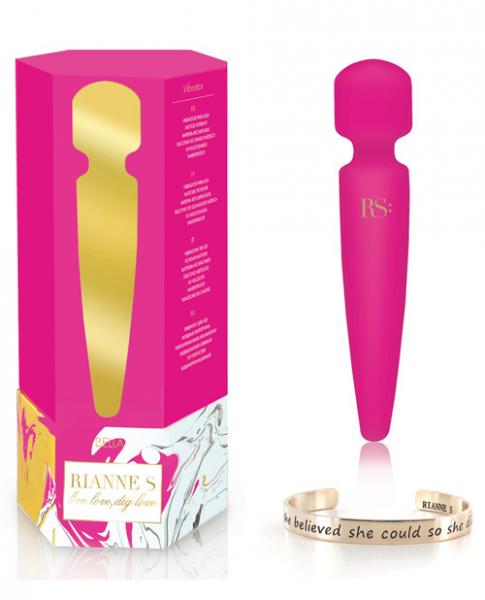 Rianne S Bella Mini Body Wand French Rose Pink Sex Toy Product