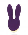 Rianne S Bunny Bliss Mini Clitoral Vibrator Deep Purple Sex Toy Product