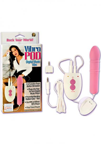 Vibro Pod Digital Music Vibe Pink Sex Toy Product