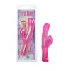 First Time Dual Exciter Pink Vibrator Sex Toy Product Image 2