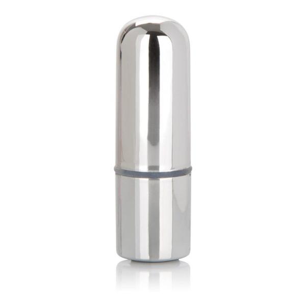 Rechargeable Mini Bullet Vibrator Silver Sex Toy Product