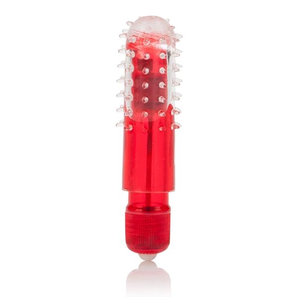 Waterproof Travel Blasters Massager With Sleeve Red Sex Toy Product