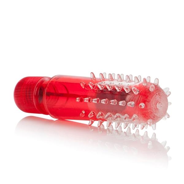 Waterproof Travel Blasters Massager With Sleeve Red Sex Toy Product