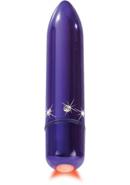 Crystal High Intensity Bullet Waterproof Purple Sex Toy Product