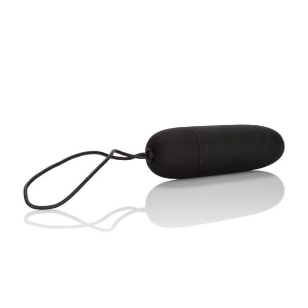 Silicone Remote Control Bullet Vibrator Black Sex Toy Product