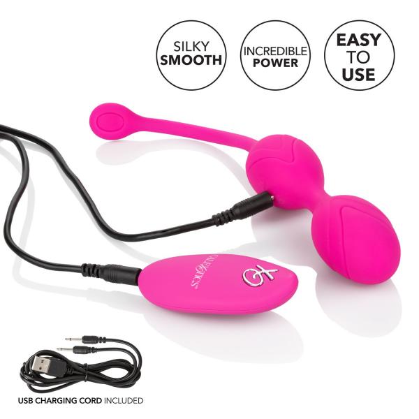 Remote Dual Motor Kegel System Pink Sex Toy Product