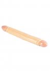 IVORY DUO SMOOTH DOUBLE DONG 12 INCH IVORY Sex Toy Product
