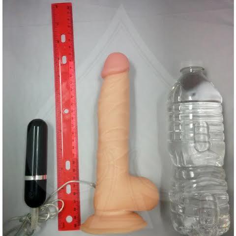 Mr. Just Right Elite Eight Suction Cup Dong Vibrator Sex Toy Product