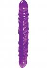 Reflective Gel Veined Double Dong 12 inches Purple Sex Toy Product