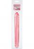 TRANSLUCENCE SMOOTH DOUBLE DONG 12 INCH PINK Sex Toy Product Image 2