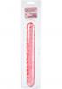 TRANSLUCENCE VEINED DOUBLE DONG 12 INCH PINK Sex Toy Product Image 2