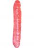 TRANSLUCENCE VEINED DOUBLE DONG 12 INCH PINK Sex Toy Product Image 1
