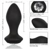 Power Gem Vibrating Petite Crystal Probe Black Sex Toy Product Image 2