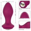 Power Gem Vibrating Crystal Probe Purple Sex Toy Product Image 1