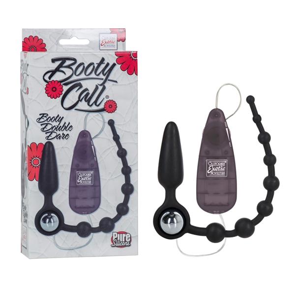 Booty Call Double Dare Probe Beads Black Sex Toy Product