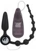 Booty Call Double Dare Probe Beads Black Sex Toy Product Image 1