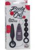 Booty Call Booty Vibro Kit Silicone Remote Control Anal Probes Black 2Each Sex Toy Product Image 2