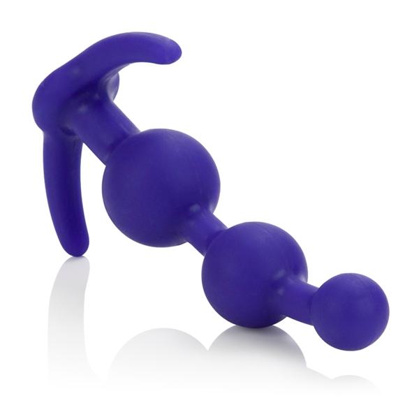 Booty Call Booty Beads Silicone Anal Beads Purple Sex Toy Product
