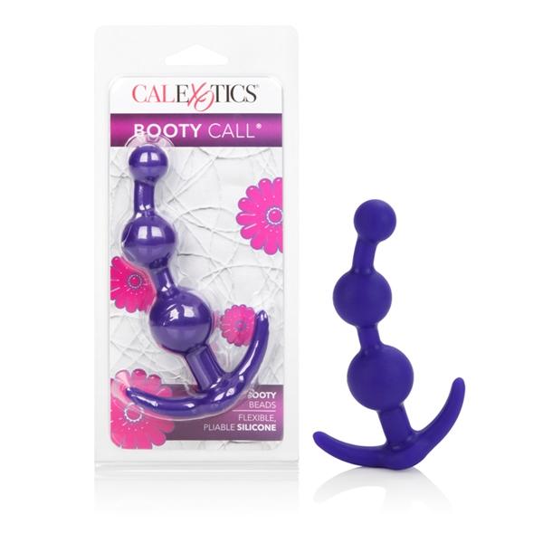 Booty Call Booty Beads Silicone Anal Beads Purple Sex Toy Product