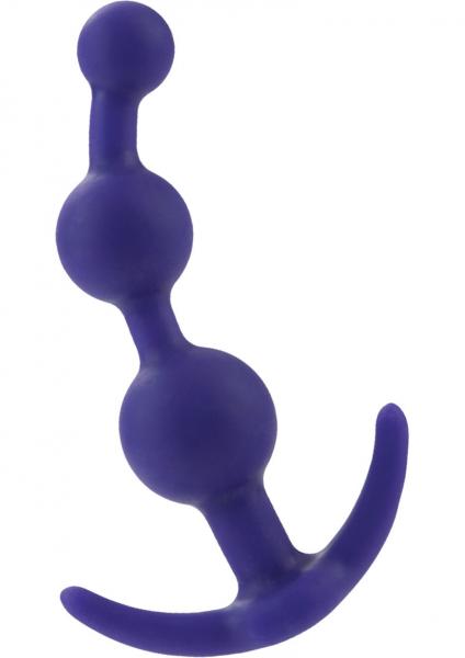 Booty Call Booty Beads Silicone Anal Beads Purple Sex Toy Product