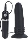 10 Function Adonis Vibrating Probe Silicone Black 5 Inch Sex Toy Product
