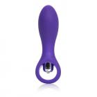 Vibrating Silicone Booty Probe Purple Sex Toy Product