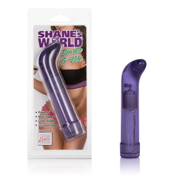 Shane's World Sparkle G Vibes Purple Sex Toy Product