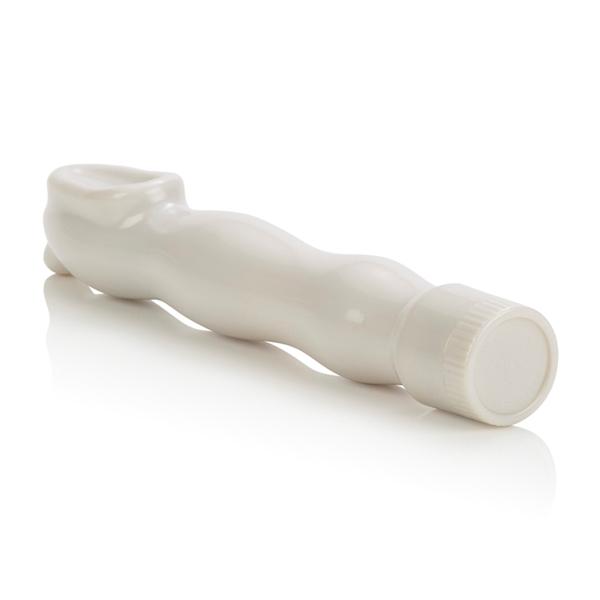 Clitoral Hummer White Vibrator Sex Toy Product