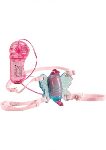 SHANES WORLD VENUS BUTTERFLY WEARABLE STIMULATOR PINK Sex Toy Product