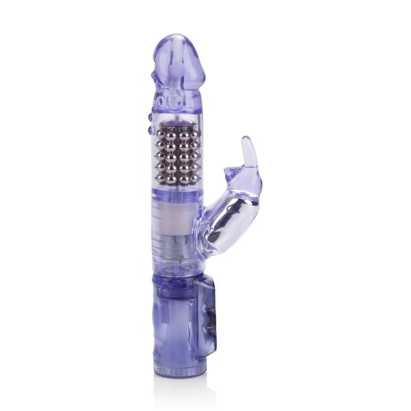 Waterproof Jack Rabbit Vibrator - Purple Sex Toy Product