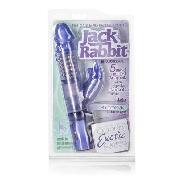 Waterproof Jack Rabbit Vibrator - Purple Sex Toy Product