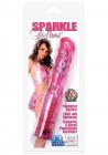 SPARKLE SOFTEES SWIRL GLITTERED MASSAGER WATERPROOF 5 INCH PINK Sex Toy Product