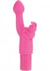 Silicone Bunny Kiss Dual Motor Vibe Waterproof Pink Sex Toy Product