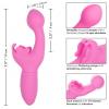 Rechargeable Butterfly Kiss Pink Vibrator Sex Toy Product Image 2