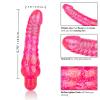 Sparkle Glitter Jack Pink Vibrating Dildo Sex Toy Product Image 2