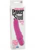Power Stud Curvy Vibrator Waterproof Pink 6.75 Inch Sex Toy Product Image 2