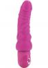 Power Stud Curvy Vibrator Waterproof Pink 6.75 Inch Sex Toy Product Image 1
