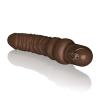 Waterproof Power Stud Curvy Brown Dildo Sex Toy Product Image 4