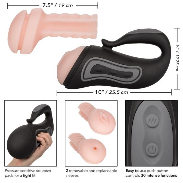 Optimum Grip N Stroke Vibrating Stroker Sex Toy Product