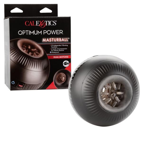 Optimum Power Masturball Black Stroker Sex Toy Product