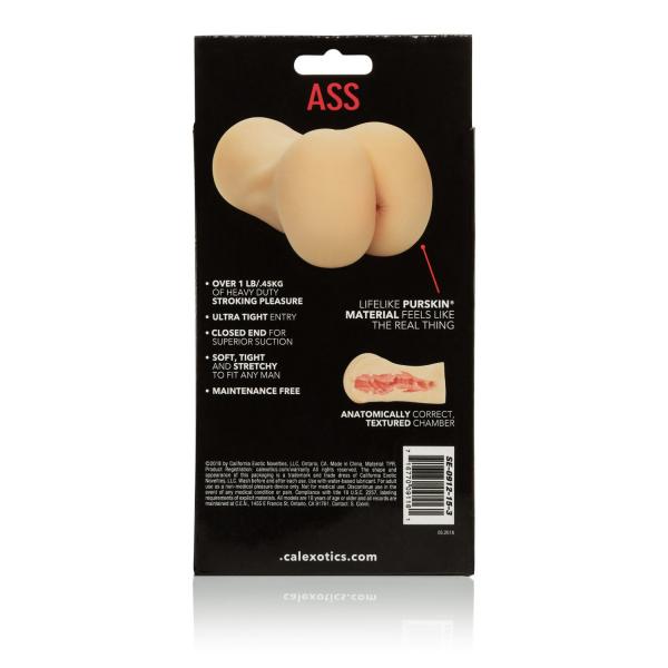 Stroke It Ass Ivory Beige Stroker Sex Toy Product