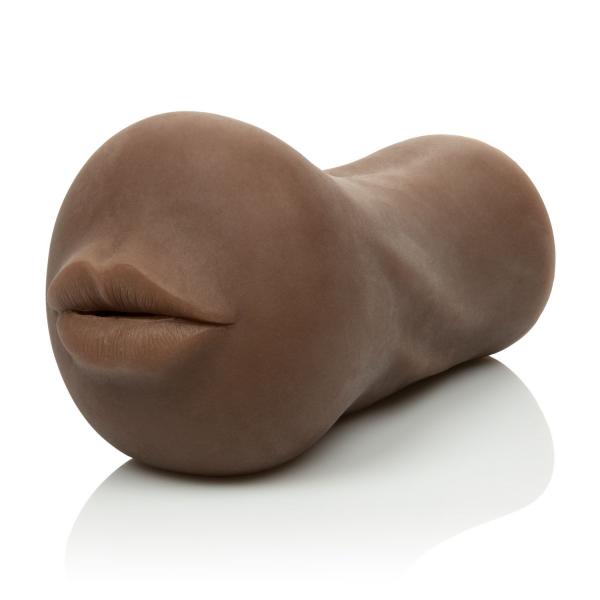 Stroke It Mouth Brown Stroker Sex Toy Product