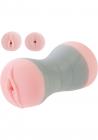 Travel Gripper Pussy And Ass Masturbator Pink Sex Toy Product